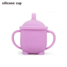 Lebensmittelqualität Silikon Baby Cup Kindermessung Tasse